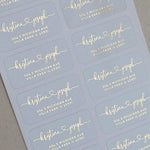 Love Letters Custom Return Address Label - XOXOKristen