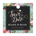 Lovely Script Save the Date Favor Tags - XOXOKristen
