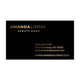 Luxurious Floral Business Card - XOXOKristen