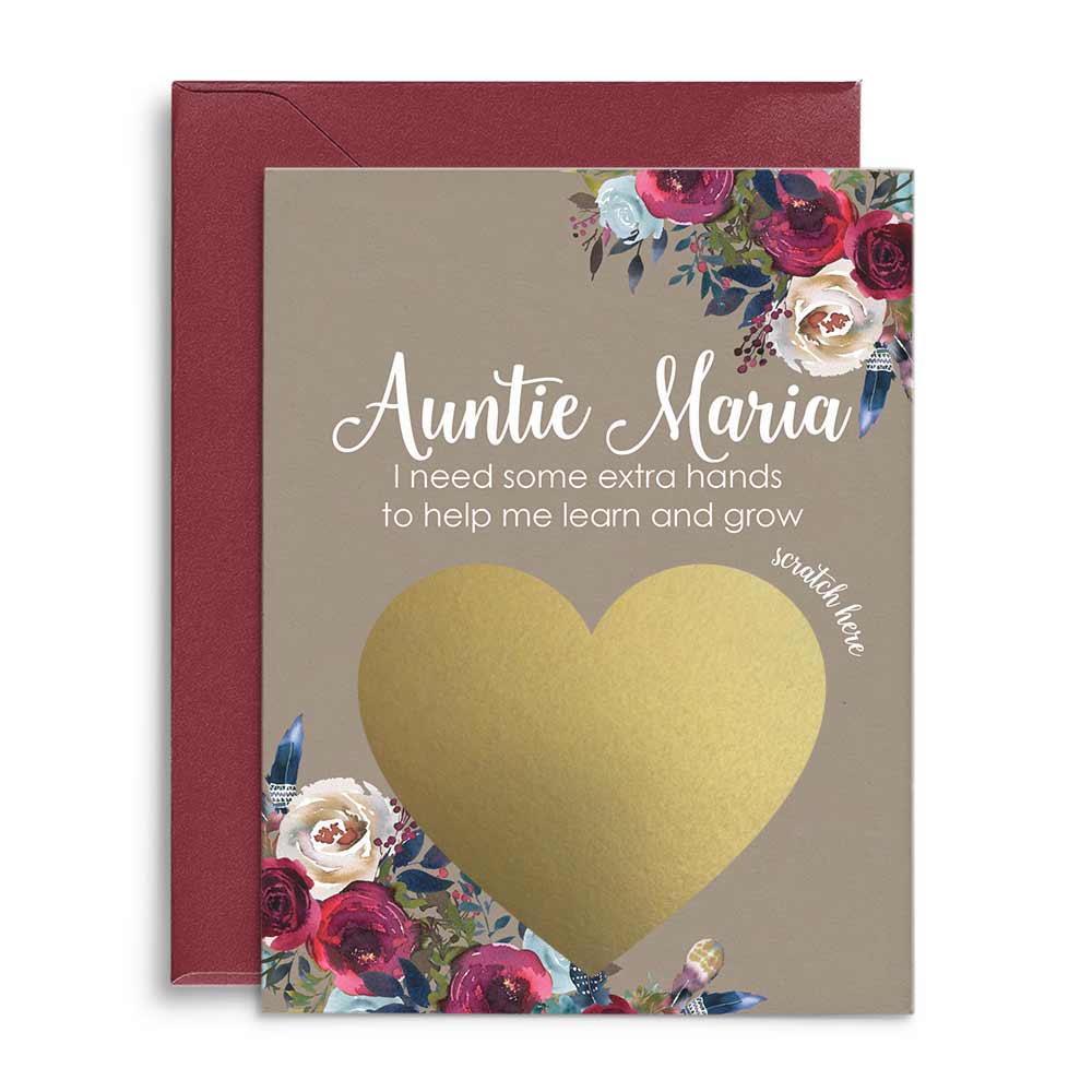 Maria Godmother Proposal Card - XOXOKristen