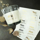 Merci Wedding Favor Stickers - XOXOKristen