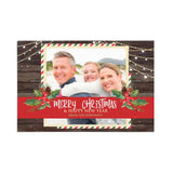 Merry Christmas and Happy New Year Photo Postcard - XOXOKristen