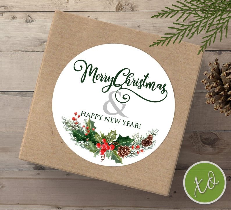 Merry Christmas Stickers - XOXOKristen