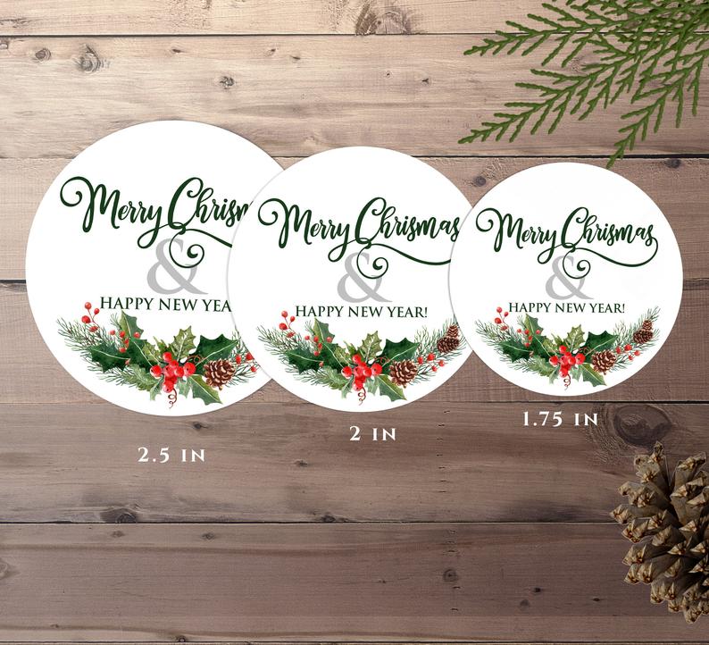Merry Christmas Stickers - XOXOKristen