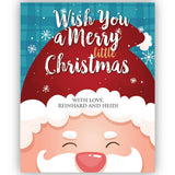 Merry Little Christmas Cute Wine & Champagne Labels - XOXOKristen