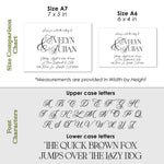Minimalistic Wedding Invitations - XOXOKristen