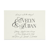 Minimalistic Wedding Invitations - XOXOKristen