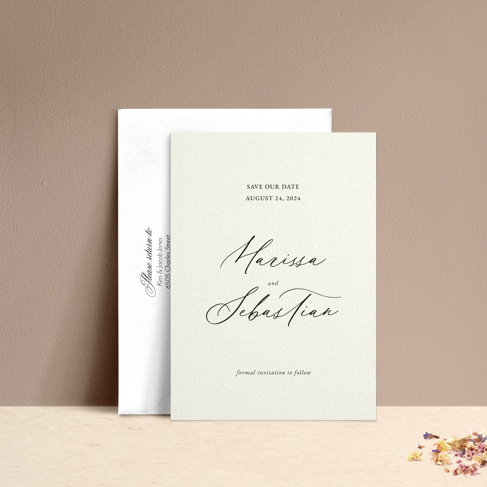 Modern Save our Date Cards - XOXOKristen