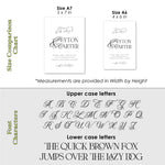 Modern Wedding Invitations - XOXOKristen