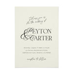 Modern Wedding Invitations - XOXOKristen