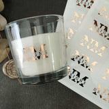 Monogram Custom Logo Labels - XOXOKristen