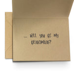 Now Act Surprised Bridesmaid Proposal Craft Card - XOXOKristen