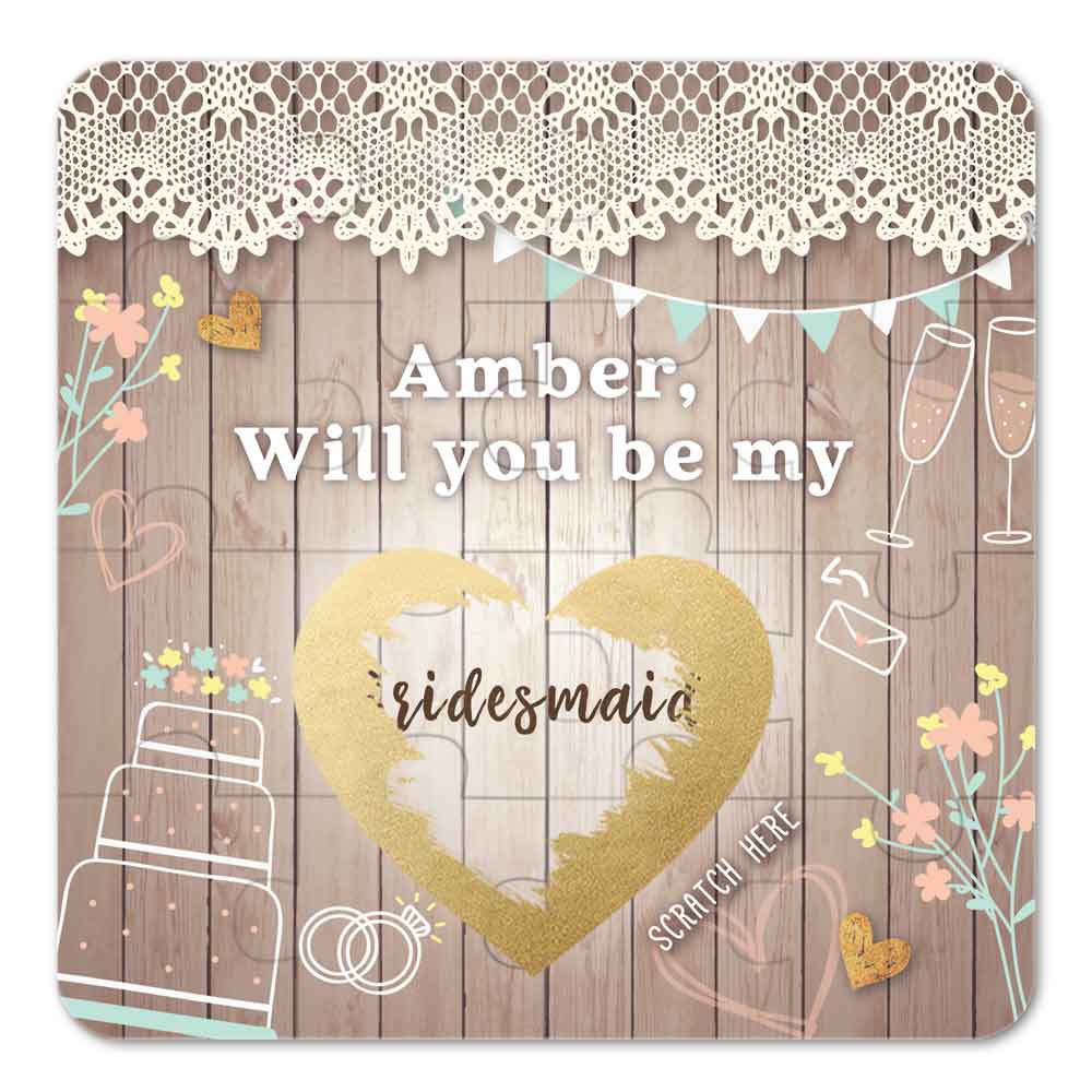 Pale & Lace Will you be my Bridesmaid Puzzle - XOXOKristen