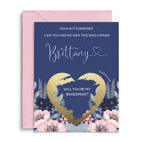 Peony Nights Scratch - off Proposal Card - XOXOKristen