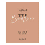 Personalized Rectangular Shaped Product Labeling Sticker - XOXOKristen