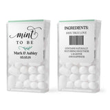 Pink and Mint Tic Tac Wedding Mint to be Stickers - XOXOKristen