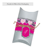 Pink and Silver Custom Photo Bridesmaid Proposal Puzzle - XOXOKristen