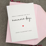 Poetry Happy Valentine’s Day Card - XOXOKristen