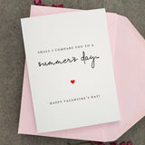 Poetry Happy Valentine’s Day Card - XOXOKristen