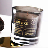 Rectangle Personalized Gold Foiled Candle Label - XOXOKristen