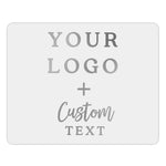 Rectangular Clear Custom Logo + Text Sticker for Branding & Product Labeling - XOXOKristen