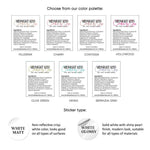 Rectangular Cosmetic Ingredients Label - XOXOKristen