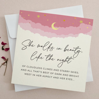 Romantic Personalized Happy Valentines Day Card - XOXOKristen
