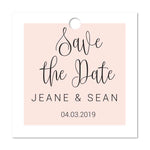 Romantic Save the Date Favor Tags - XOXOKristen