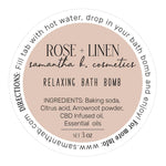 Round Cosmetic Sticker for Product Labeling - XOXOKristen