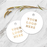 Round Tag with Custom Logo for Branding & Packaging - XOXOKristen