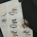 Round Thank you for Supporting my Small Business Sticker - XOXOKristen