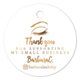 Round Thank you for Supporting my Small Business Tag - XOXOKristen