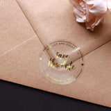 Save The Date Wedding Sticker - XOXOKristen