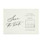 Save the Date with Calendar - XOXOKristen