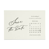 Save the Date with Calendar - XOXOKristen