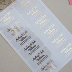 Scripty Custom Return Address Label - XOXOKristen