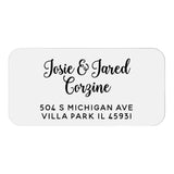 Scripty Custom Return Address Label - XOXOKristen