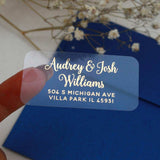 Scripty Custom Return Address Label - XOXOKristen