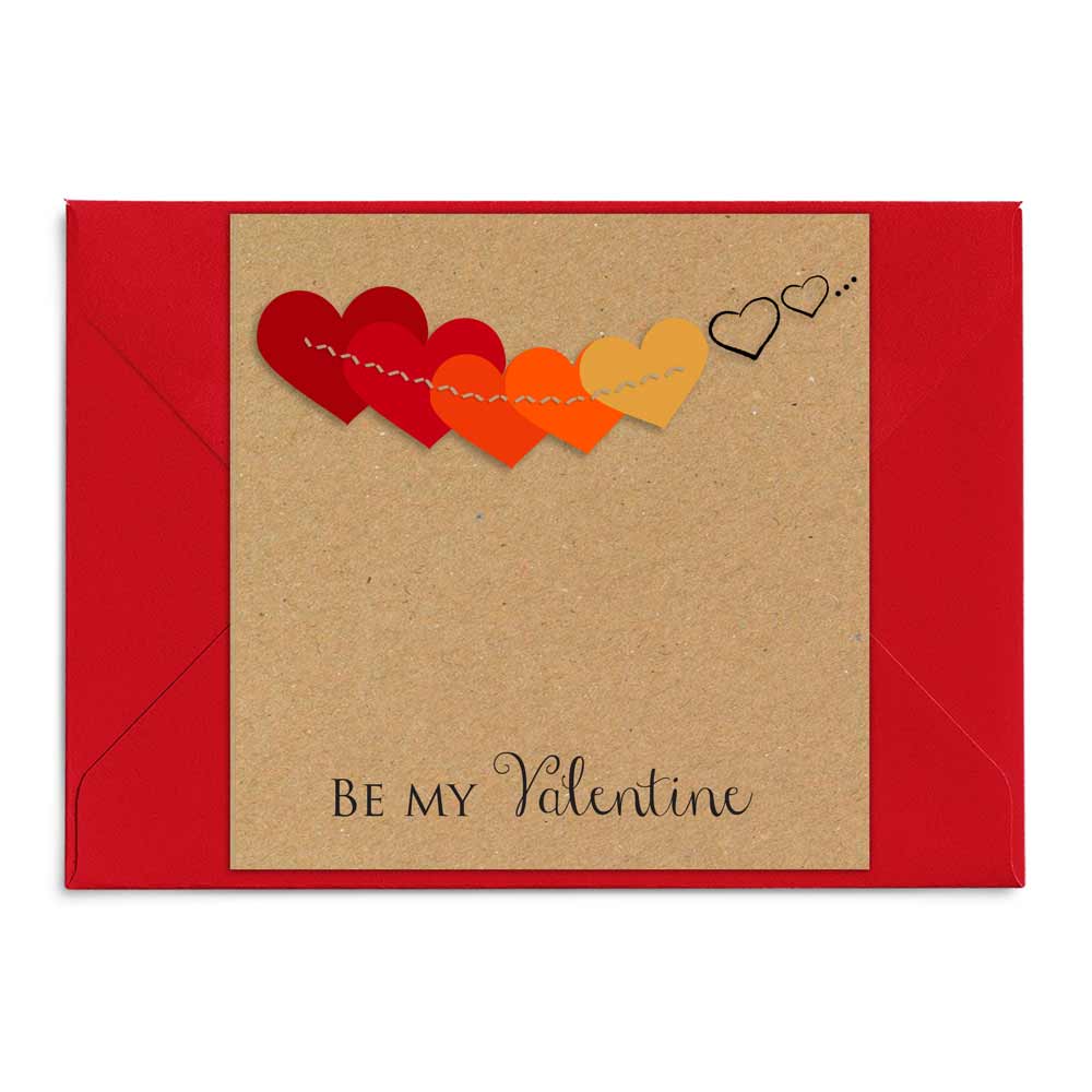 Set of 12 Be My Valentine Cards - XOXOKristen