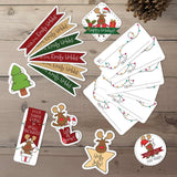Set of 18 Christmas Stickers - XOXOKristen
