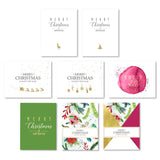 Set of 8 Elegant Christmas Cards - XOXOKristen