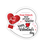 Set of Cute Valentine's day Favors Cards with Pencils - XOXOKristen