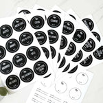 Set of Spice Jar Labels - XOXOKristen