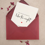She walks in Beauty Valentines Day Card - XOXOKristen