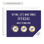 Silver Lottery Card Scratch - off Proposal Card - XOXOKristen