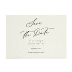 Simple Save our Date Cards - XOXOKristen