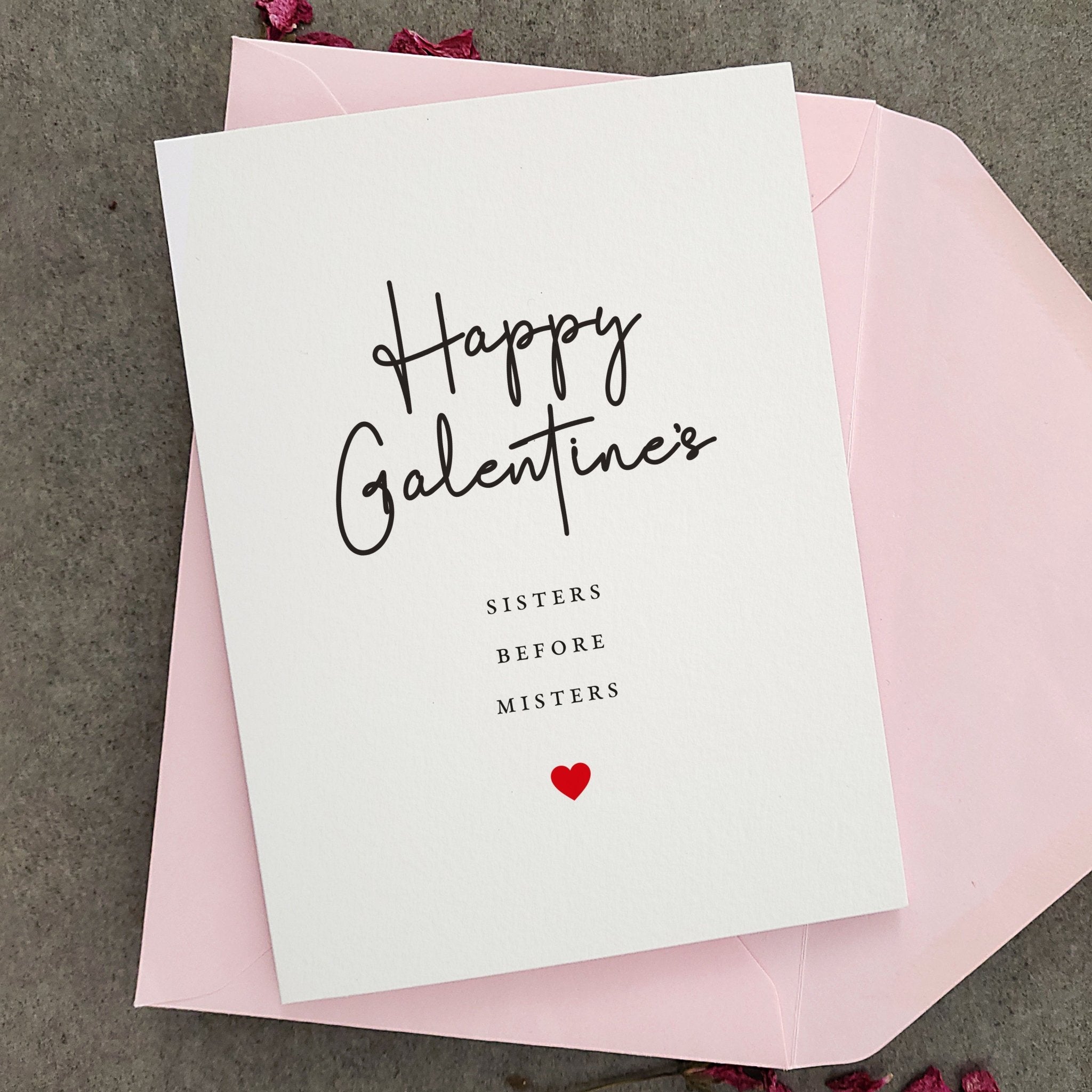Sister Before Misters Galentines Card - XOXOKristen