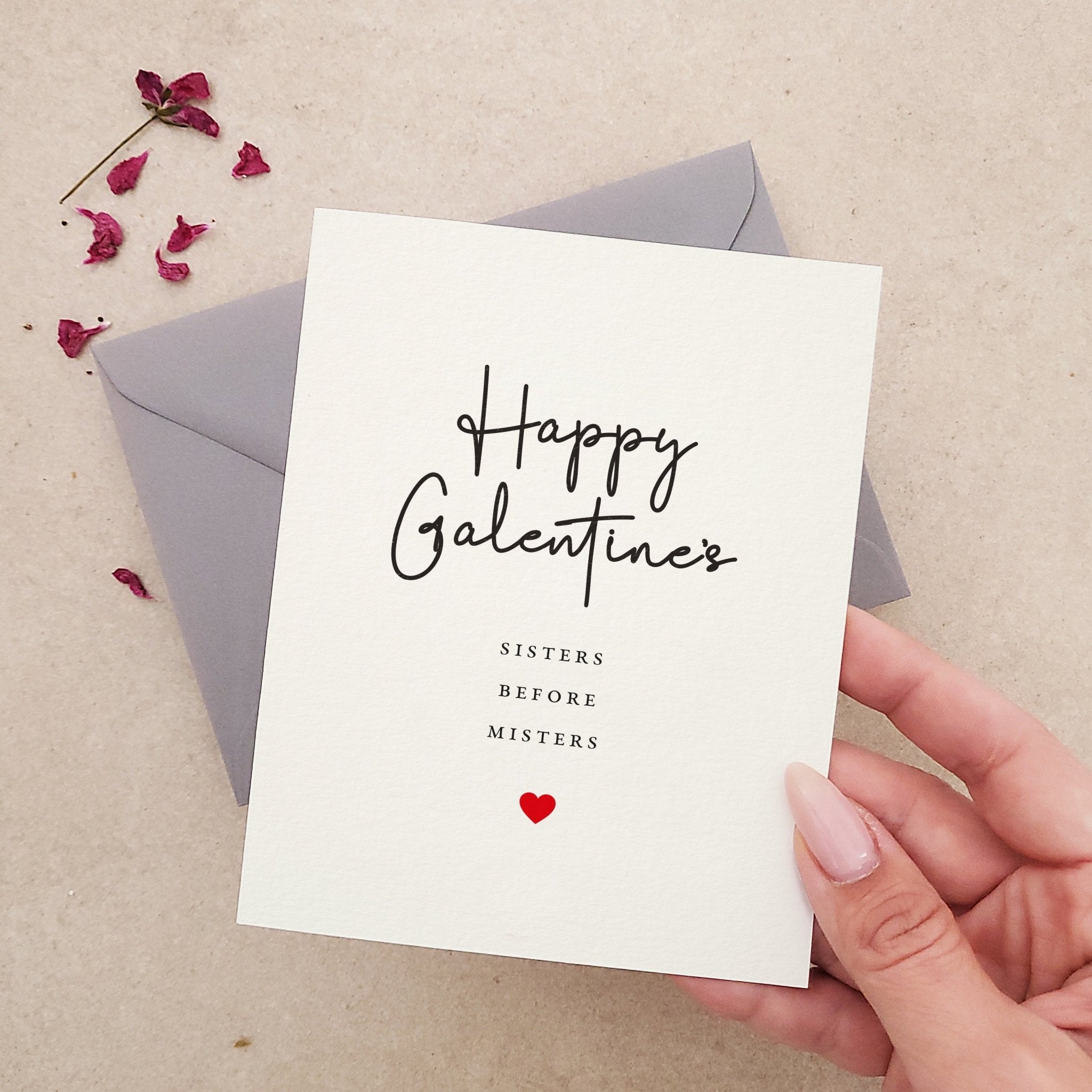 Sister Before Misters Galentines Card - XOXOKristen