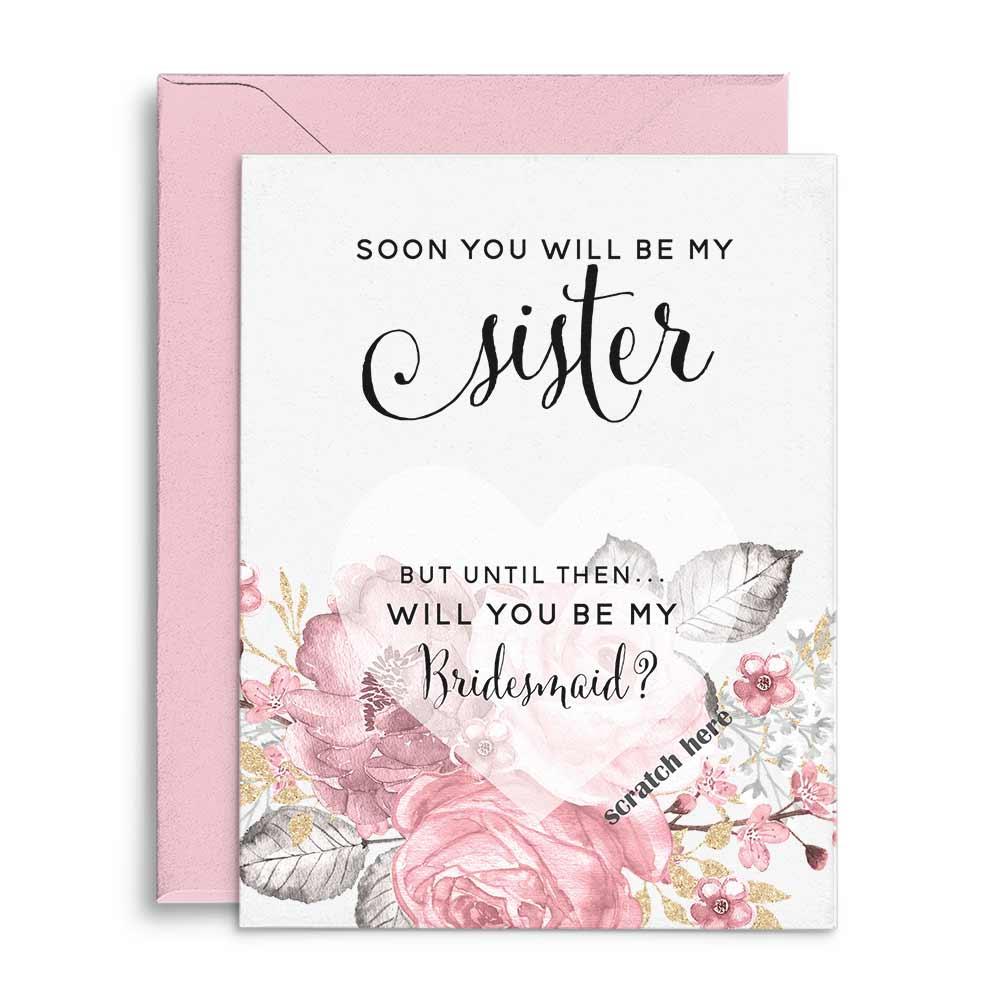 Sister's Scratch - off Proposal Card - XOXOKristen