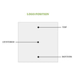 Square Clear Custom Logo + Text Sticker for Branding & Product Labeling - XOXOKristen